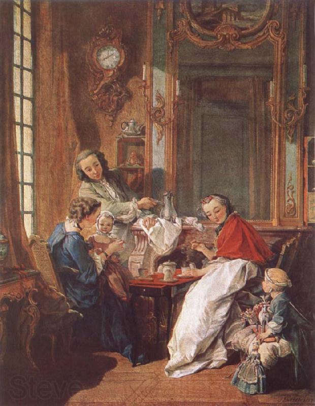 Francois Boucher An Afternoon Meal